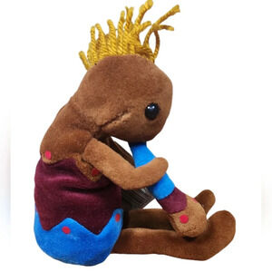 Vintage 1996 Fred Harvey Trading Co. Kokopelli Bean Bag Plush – Flute Player, SW